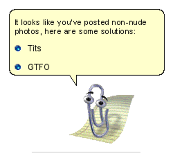 Tits or gtfo — викиреальность