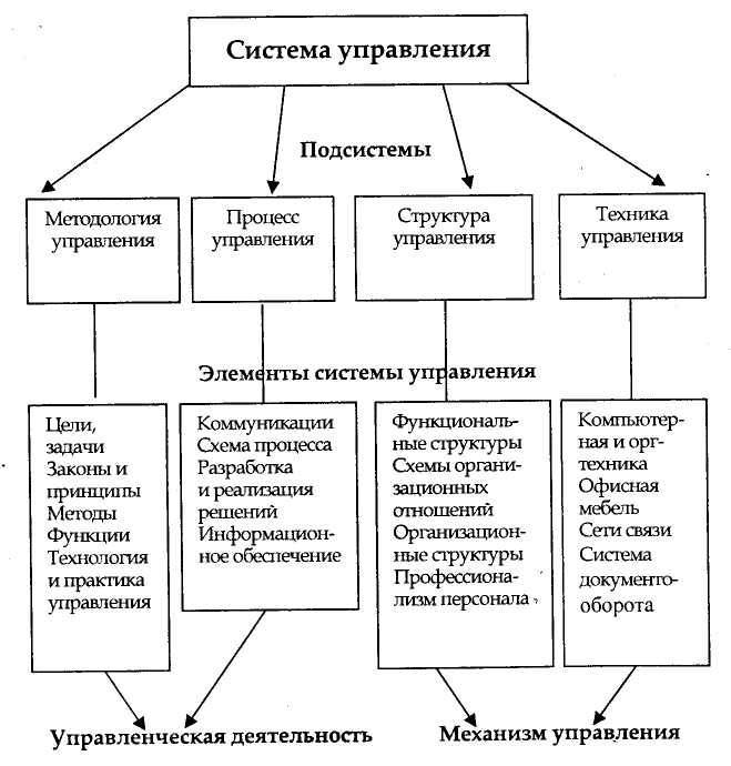 Система  управления: что это, основные виды и элементы