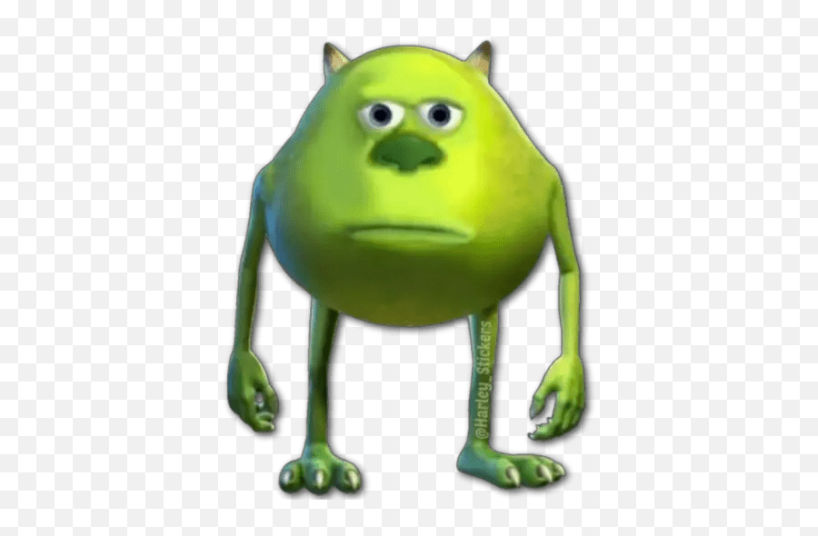 Маленький Майк Вазовски Kid Mike Wazowski, Baby Mike Wazowski - мем с юным персонажем мультфильма Университет монстров Майком Вазовски