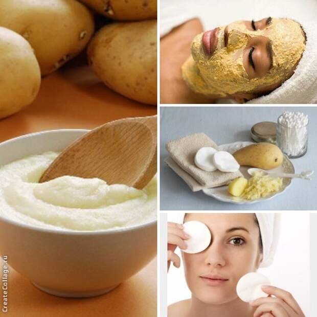Картофельная маска для лица от морщин: маска с крахмалом из картошки, отзывы о средстве под глазами, особенности применения