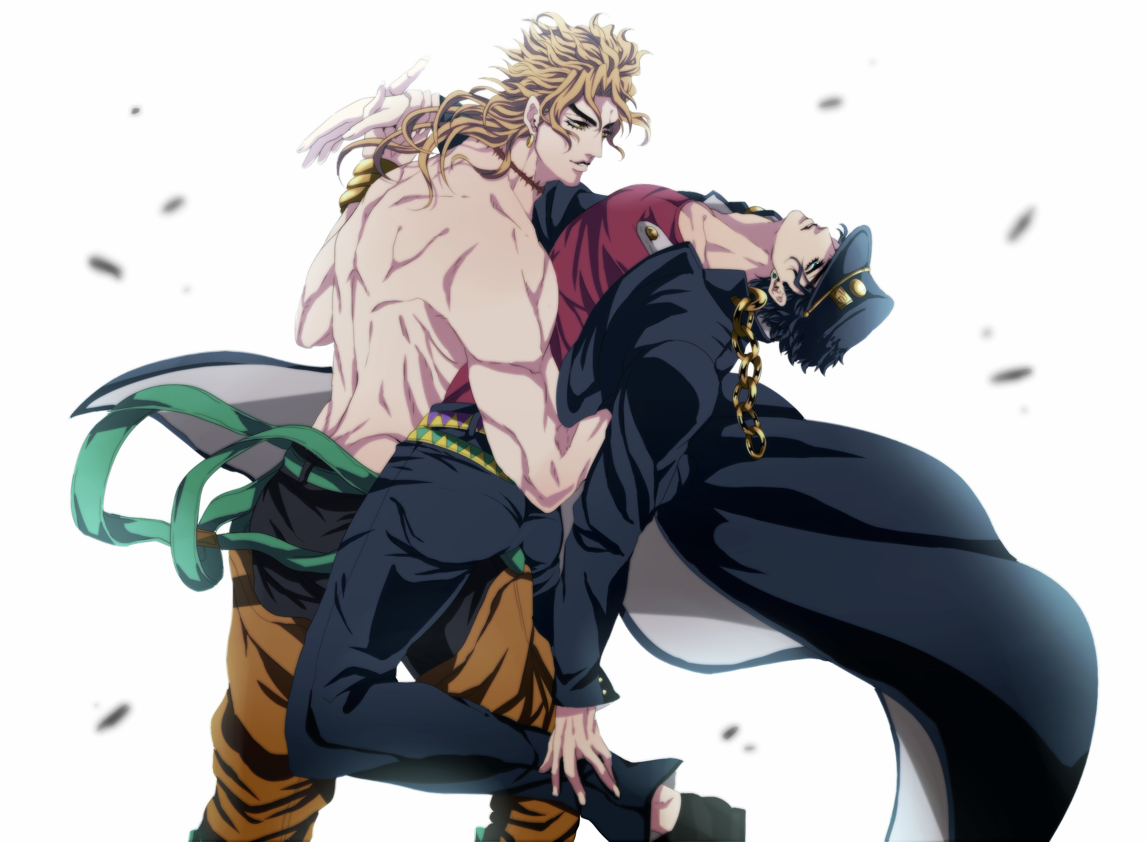 Dio brando jotaro kujo причудливое приключение jojo коичи хиросе, мем, png