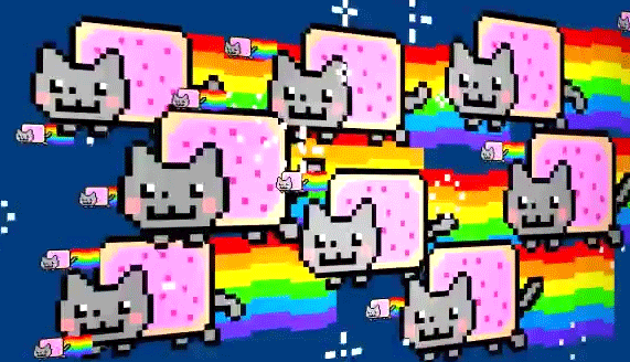 Знаменитую анимацию nyan cat продали на аукционе за 43 млн рублей  