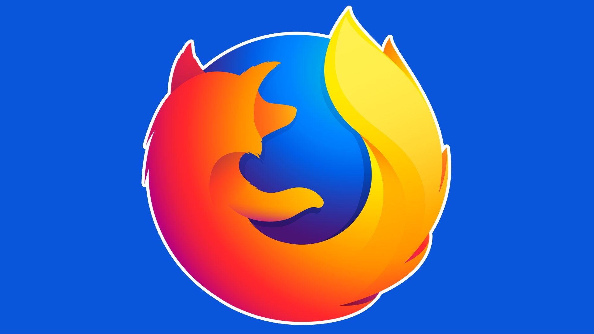 Минимализм, mozilla firefox, лиса, hd обои | wallpaperbetter