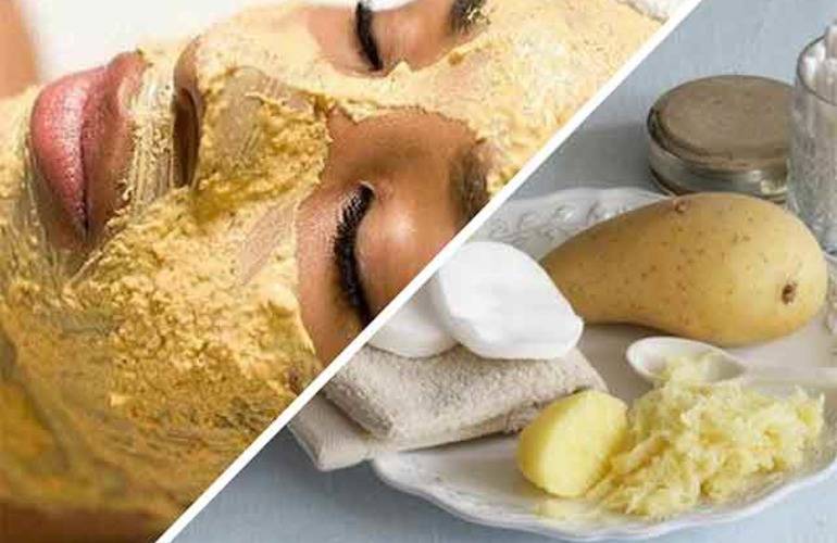 Маски для лица из картофеля: польза и вред, а также как приготовить из сырых клубней, сока или из крахмала от морщин и других проблем