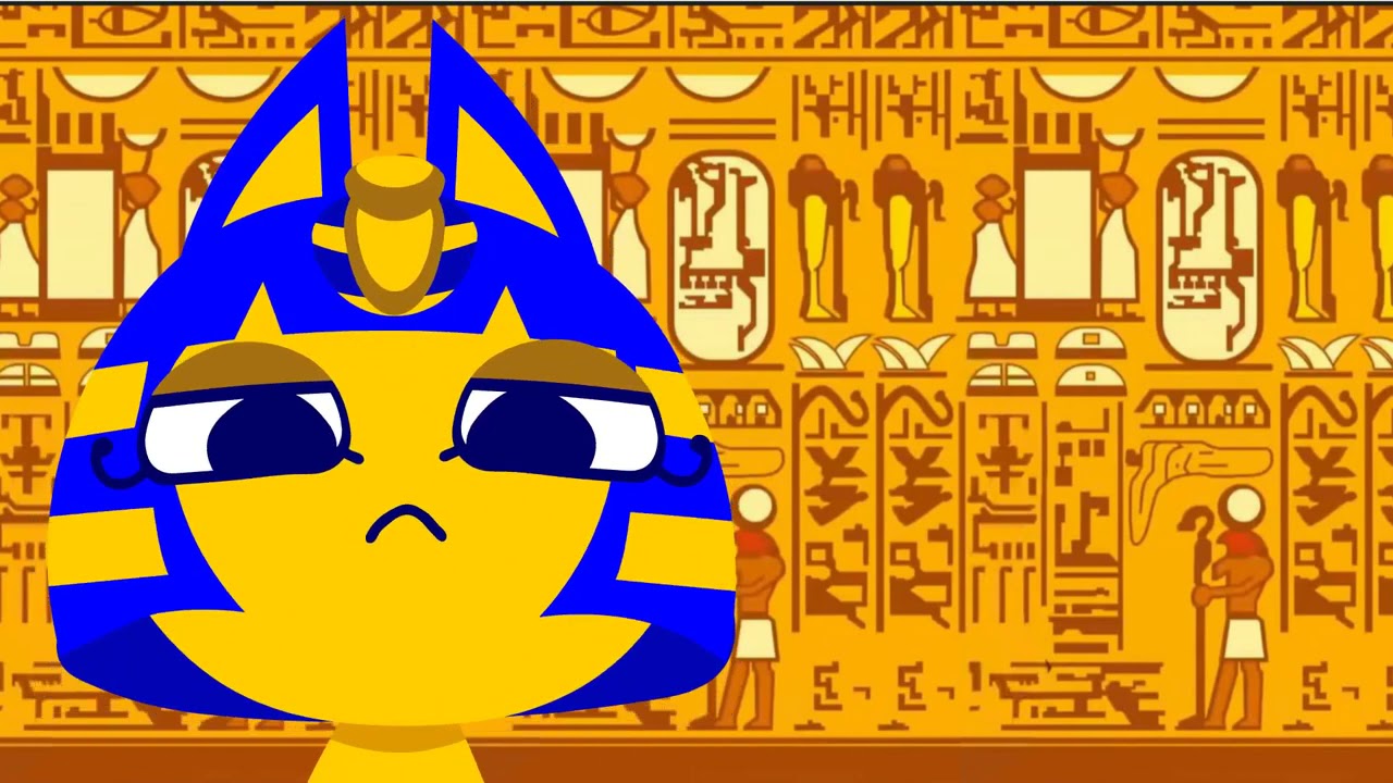 Ankha animal crossing на tiktok