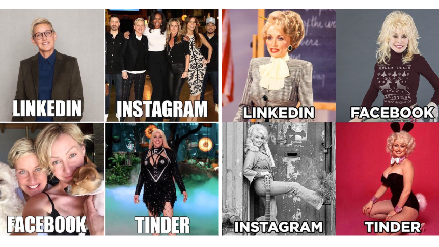 С помощью какой программы сделать мем для #dollypartonchallenge ?