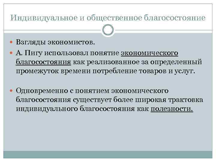 Моё понимание благосостояния и его значение для меня