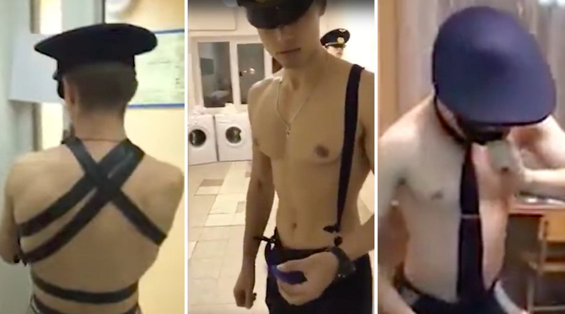 Курсанты танцуют под Satisfaction — видео с курсантами летного училища в Ульяновске, которые станцевали под песню Satisfaction в трусах и фуражках