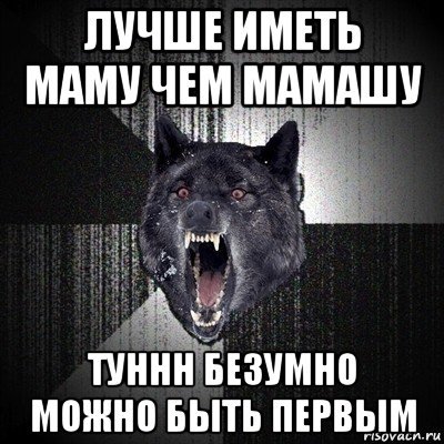 Смысл мема с волком «безумно можно быть первым»