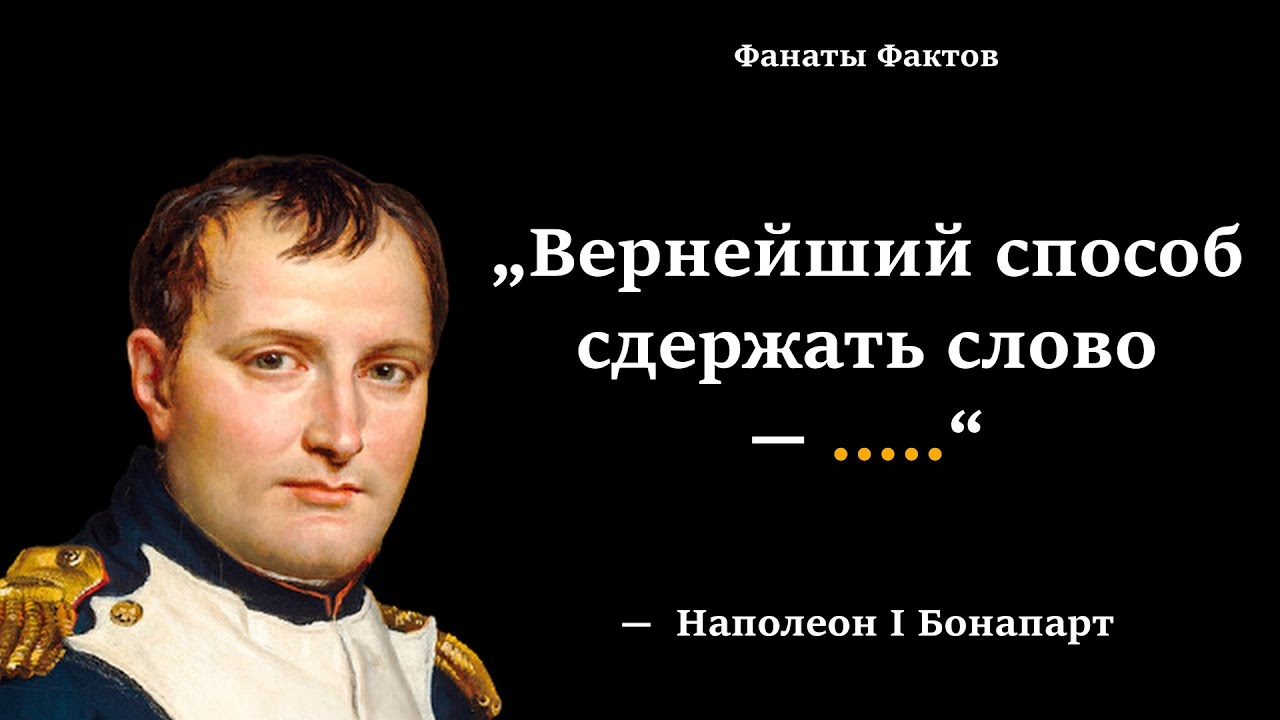 Характеристика наполеона