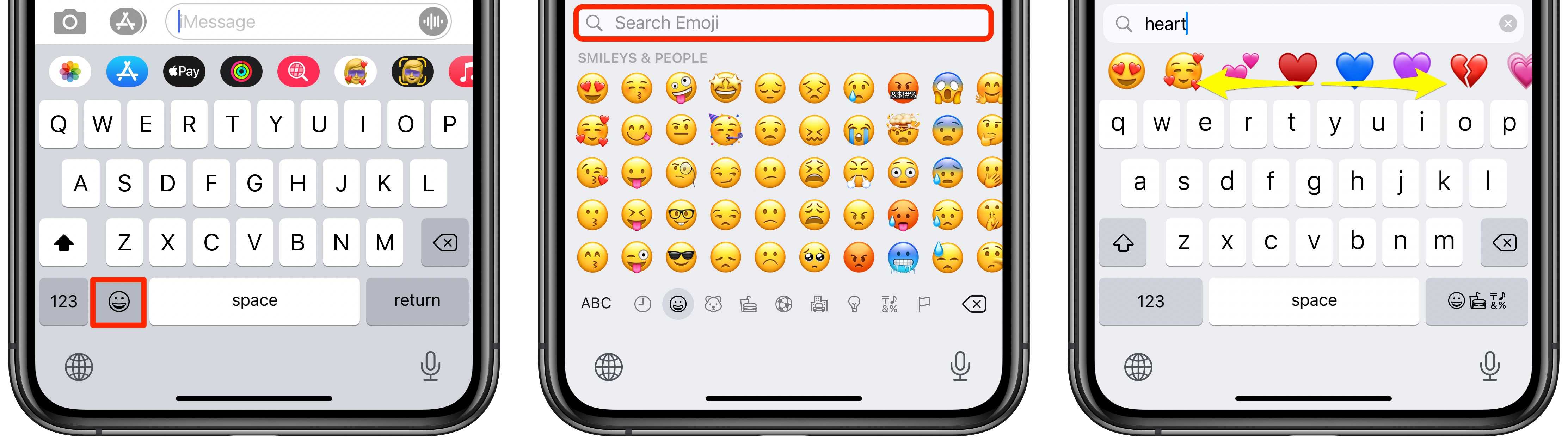 Смайлы отображаются в виде вопросительных знаков в квадратах на вашем iphone или ipad?